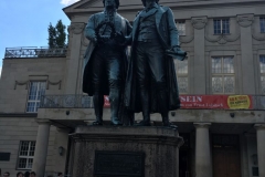 Weimar (pomnik Goethego i Schillera)